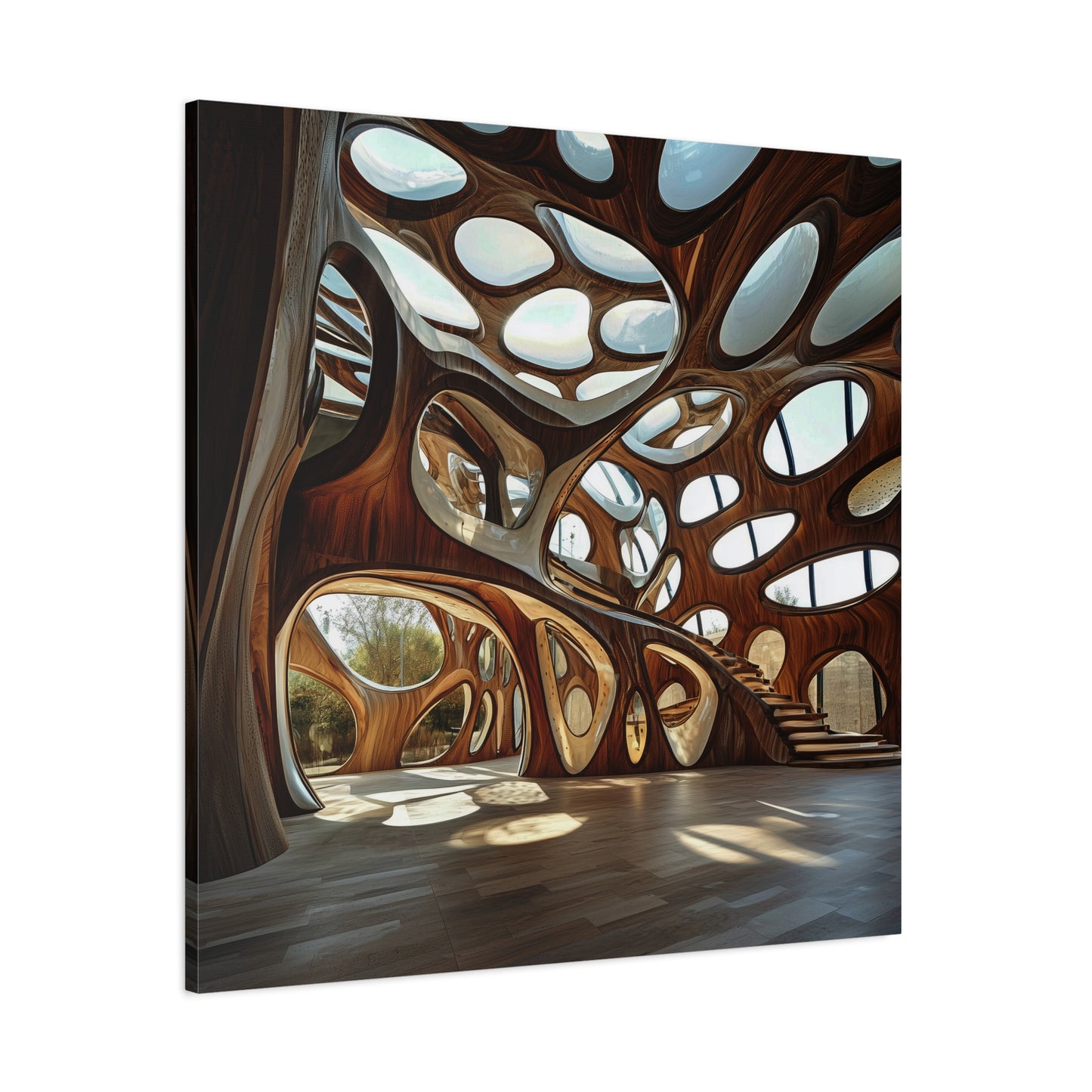 Whispering Labyrinth Canvas Print