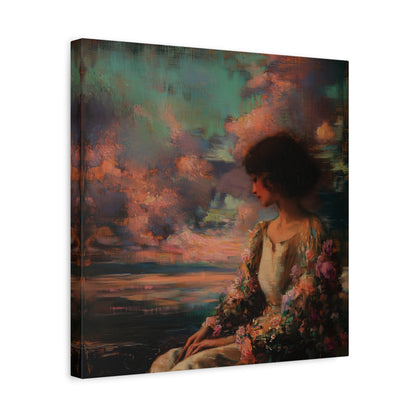 Silence of Blossoms Canvas Print