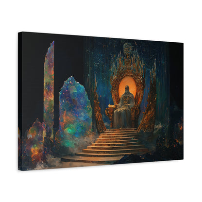 The Cosmic Monarch Canvas Print