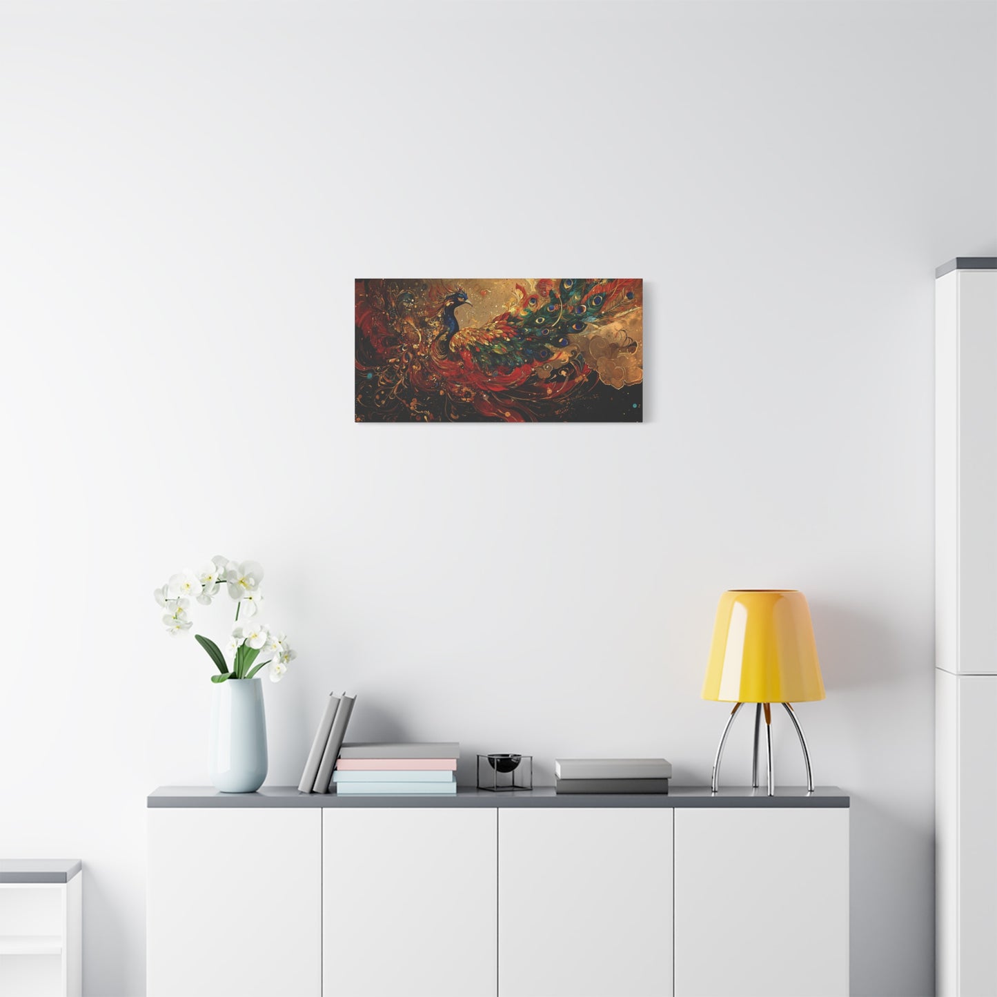 Rise of Flame Canvas Print