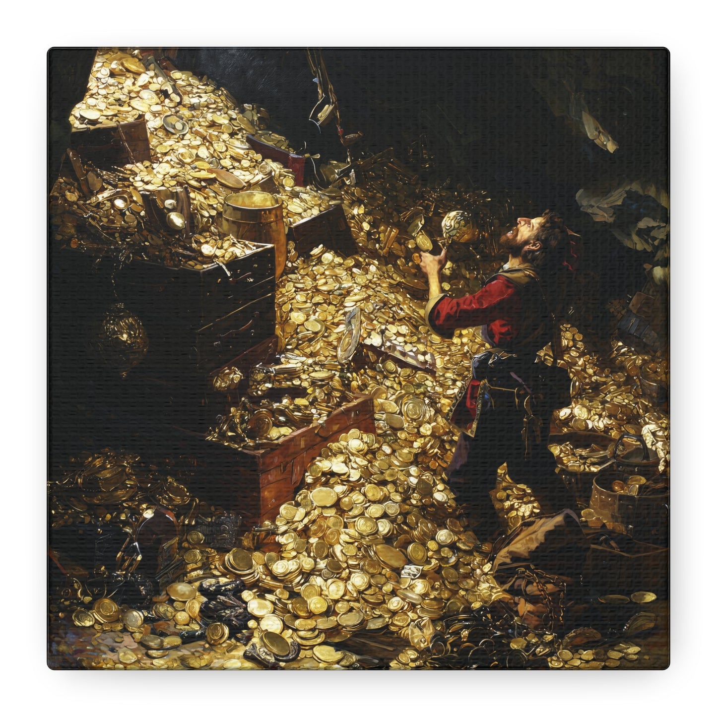 Gaiman's Hoard of Dreams Canvas Print