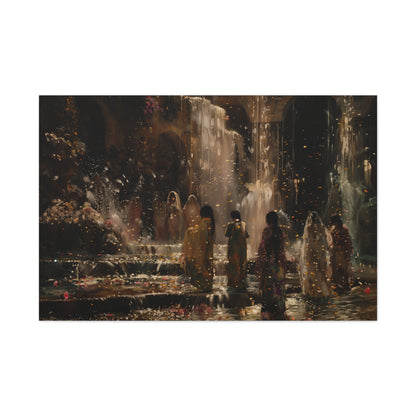 Fountain of Yore Canvas Print