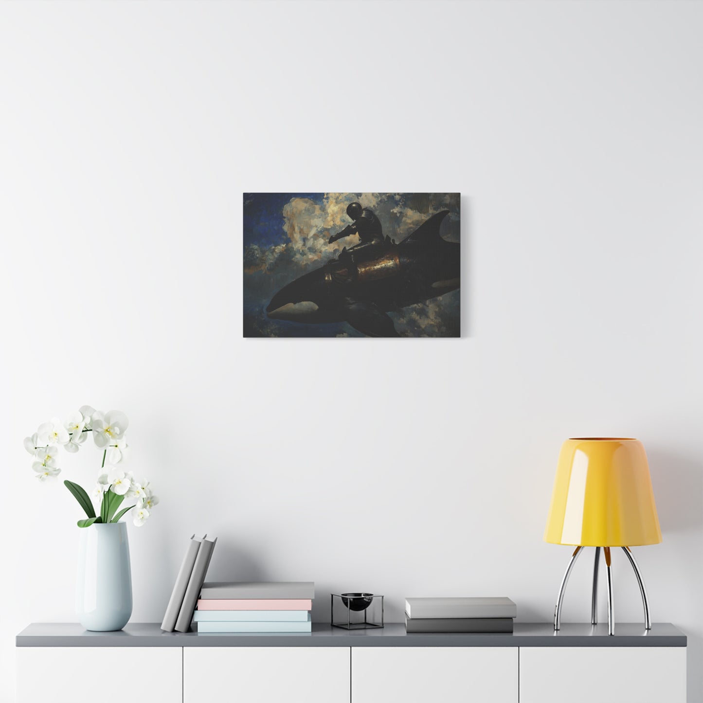 The Skyward Quest Canvas Print