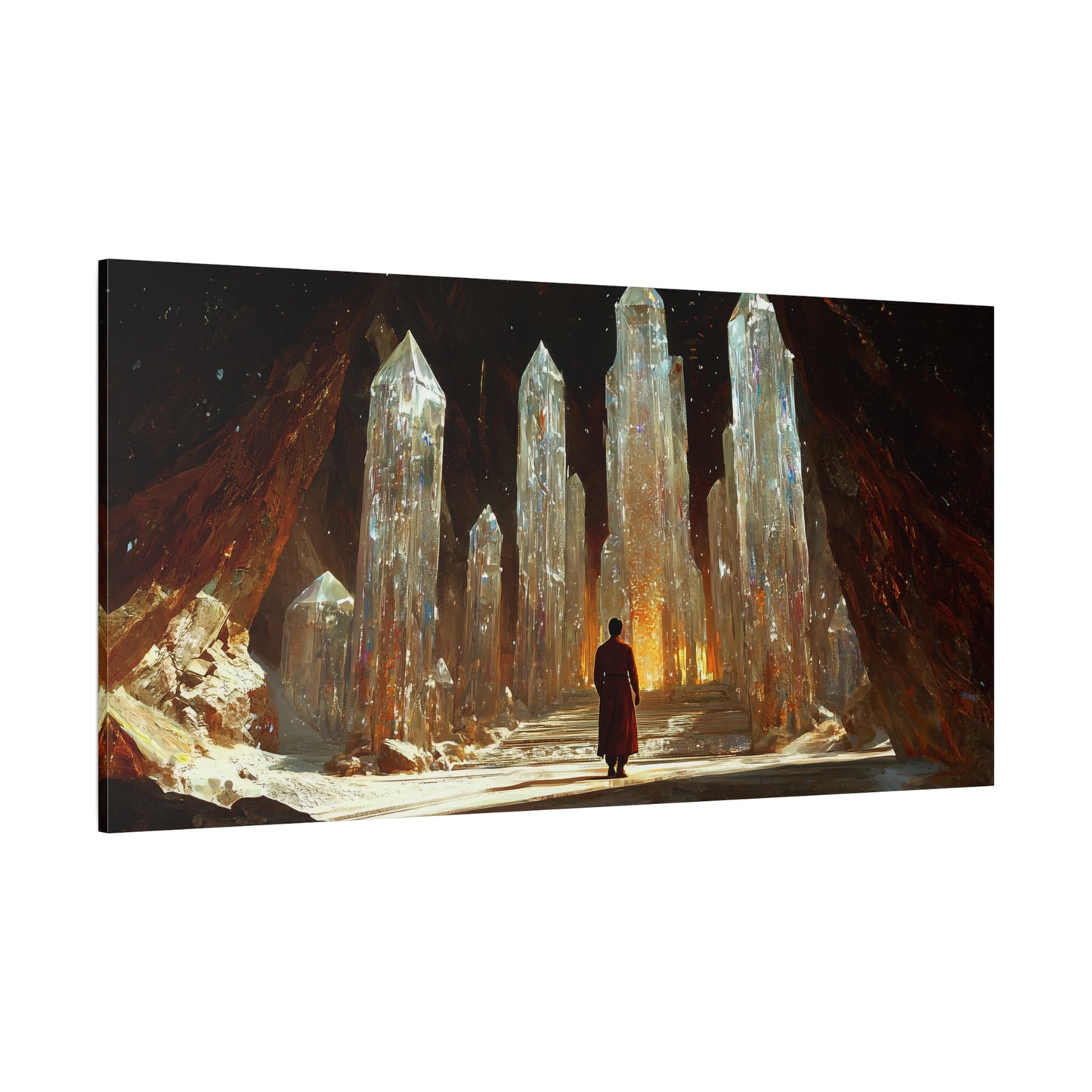 Shards of Starlight Canvas Print