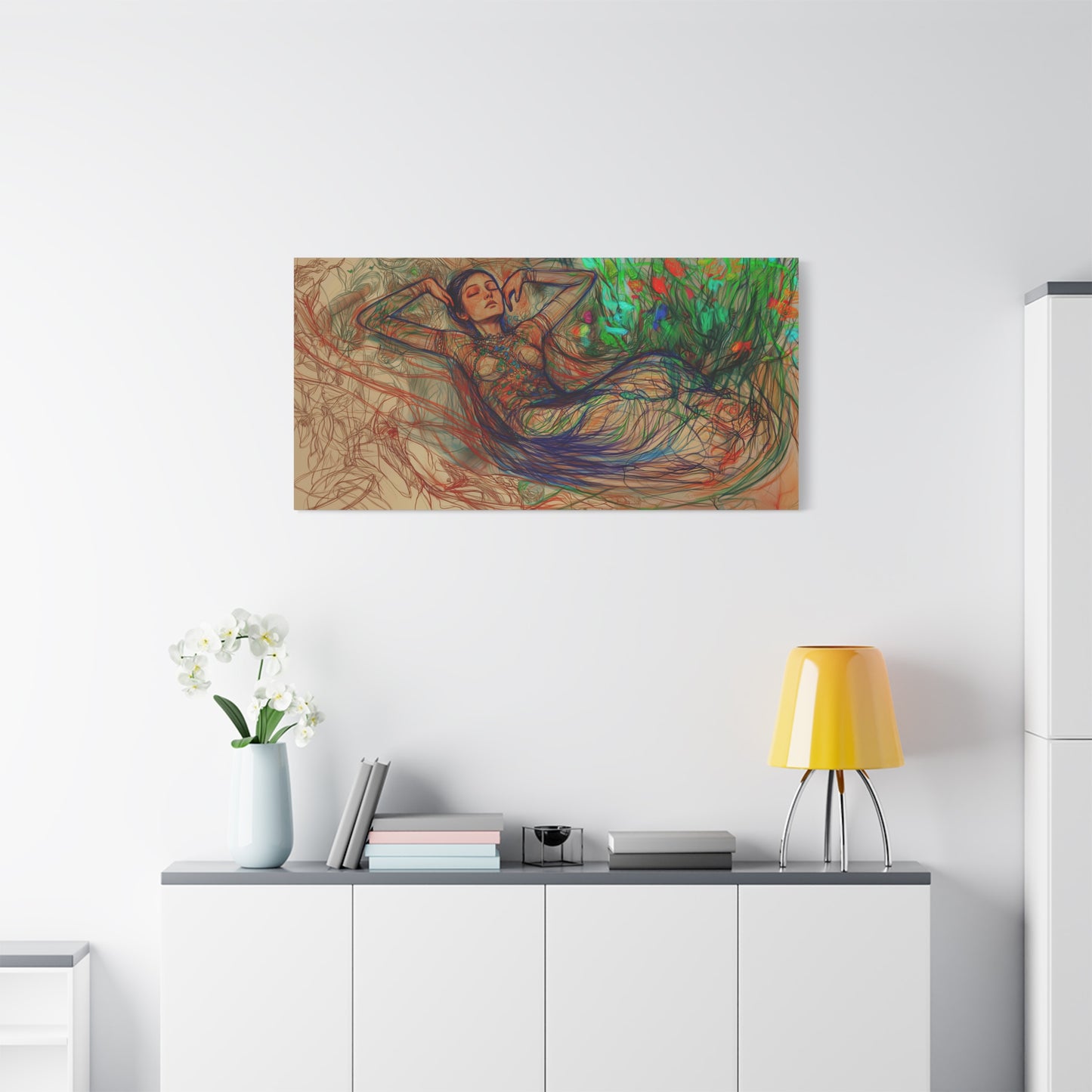 The Verdant Lull Canvas Print