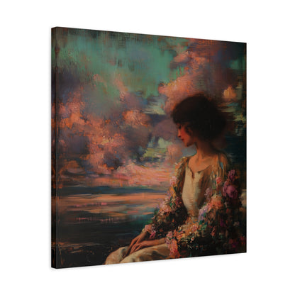 Silence of Blossoms Canvas Print