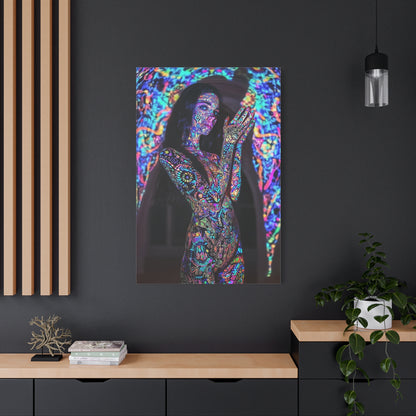 Kaleidoscope's Whisper Canvas Print