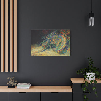 Serpent of Dreams Canvas Print