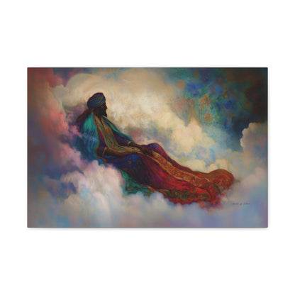 The Serene Wanderer Canvas Print