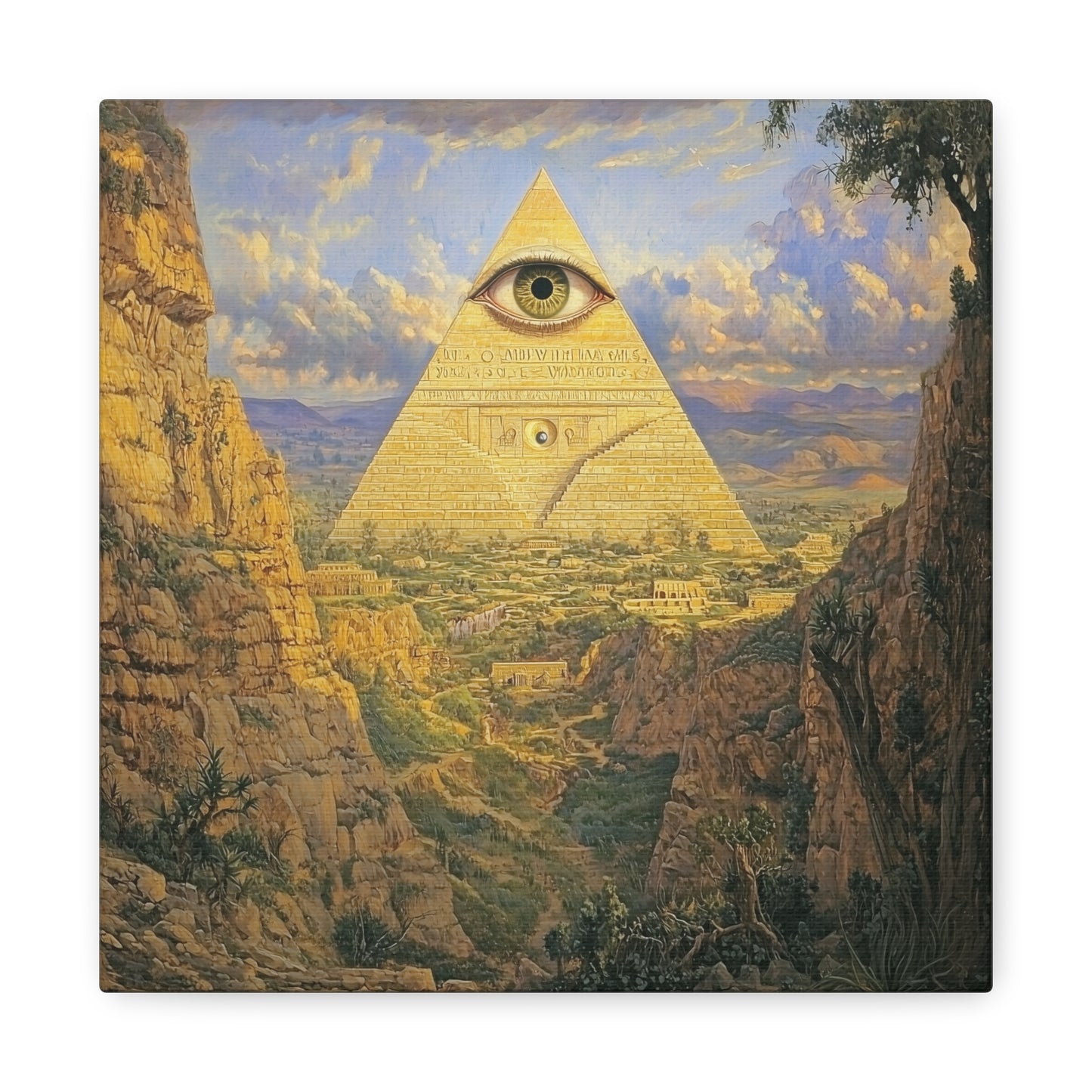 Balance of Vision Canvas Print