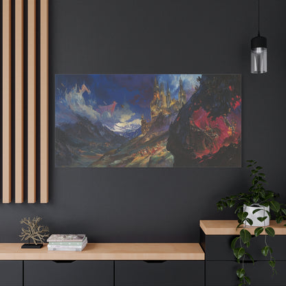 Fortress of Eldar Canvas Print