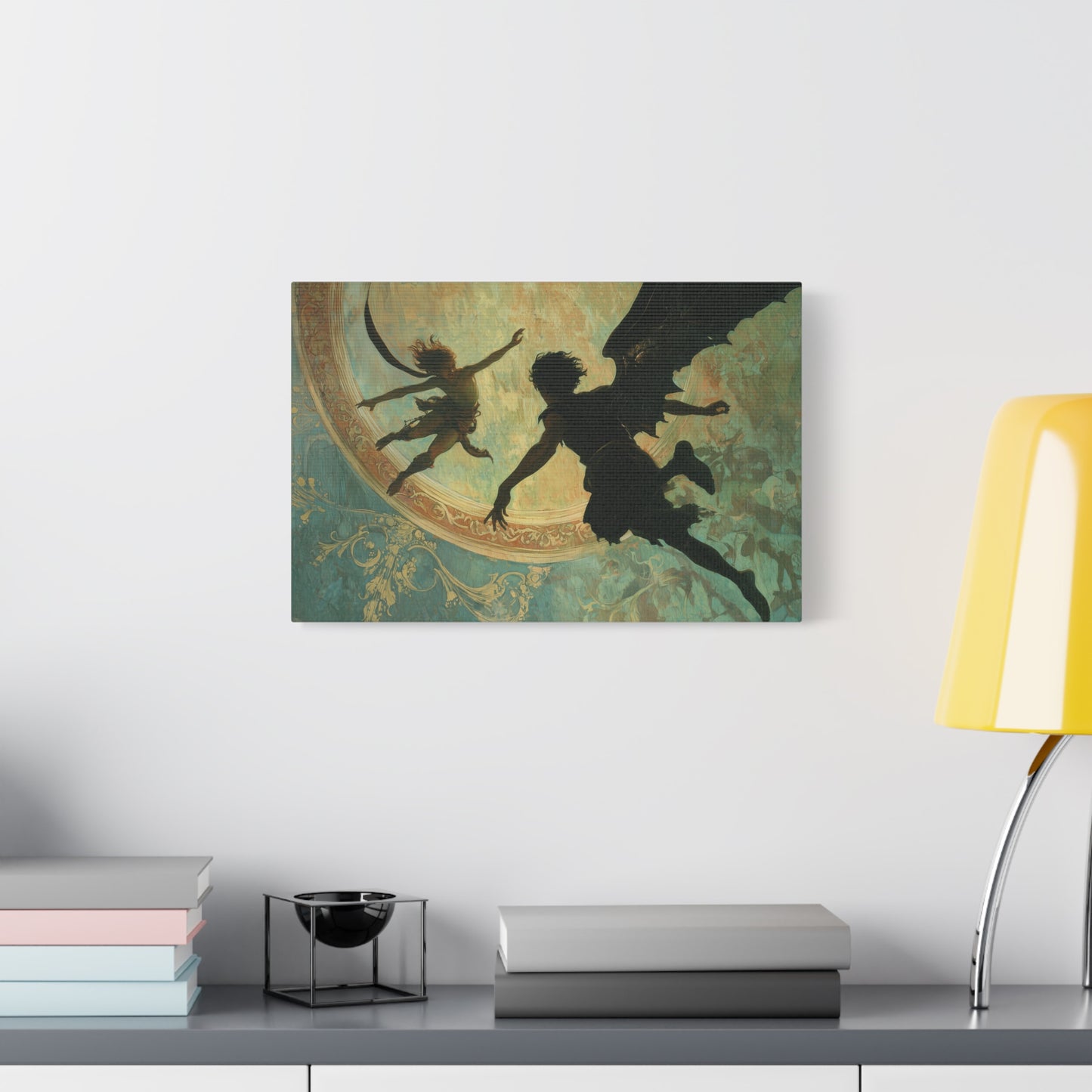 The Dance of Shadows Canvas Print