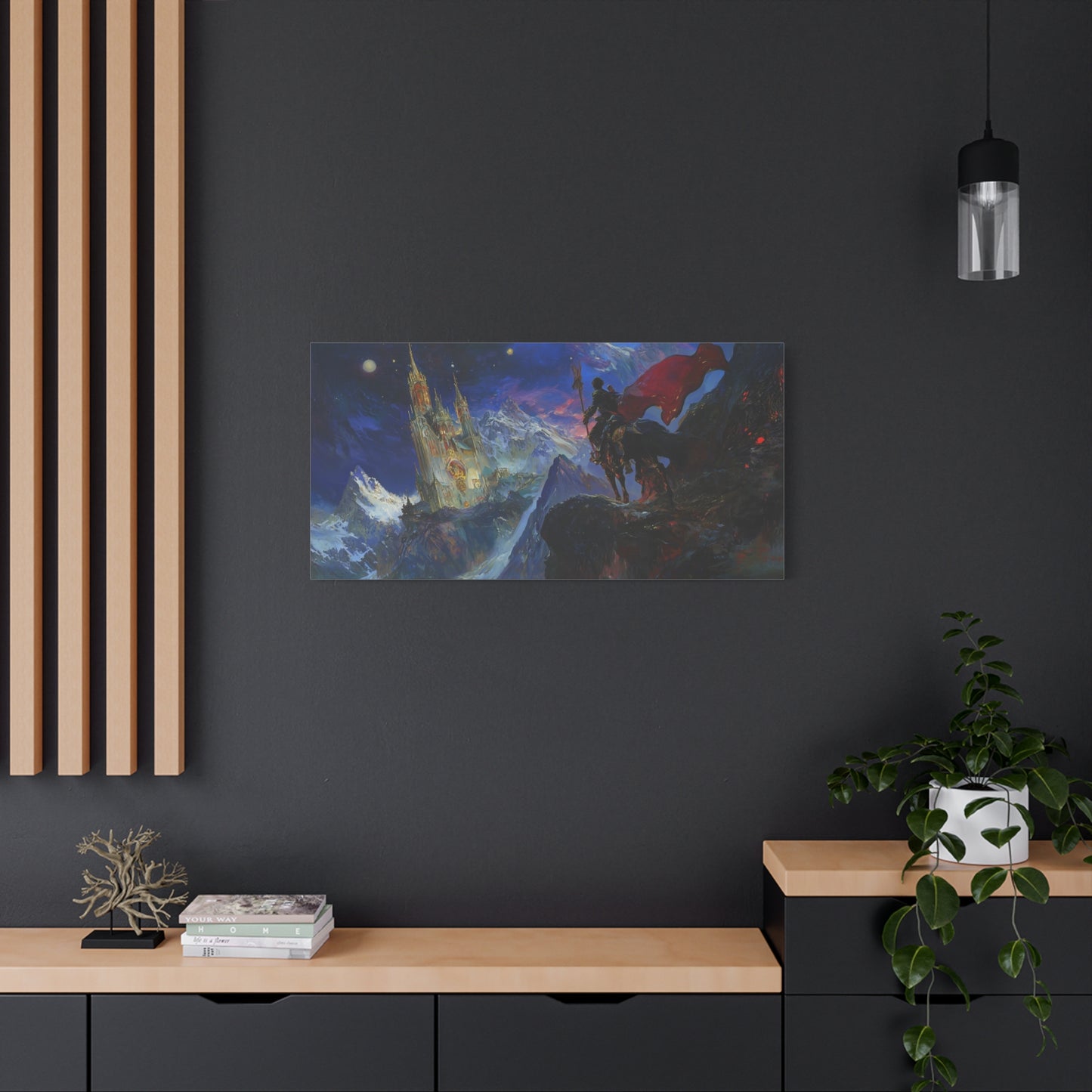 Eldritch Ascent Canvas Print