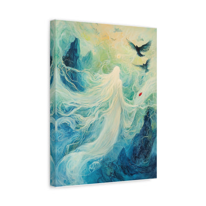 The Whispering Veil Canvas Print