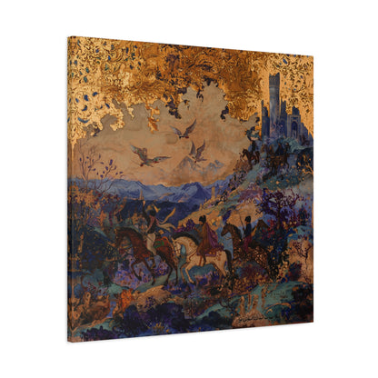 The Golden Realm Canvas Print