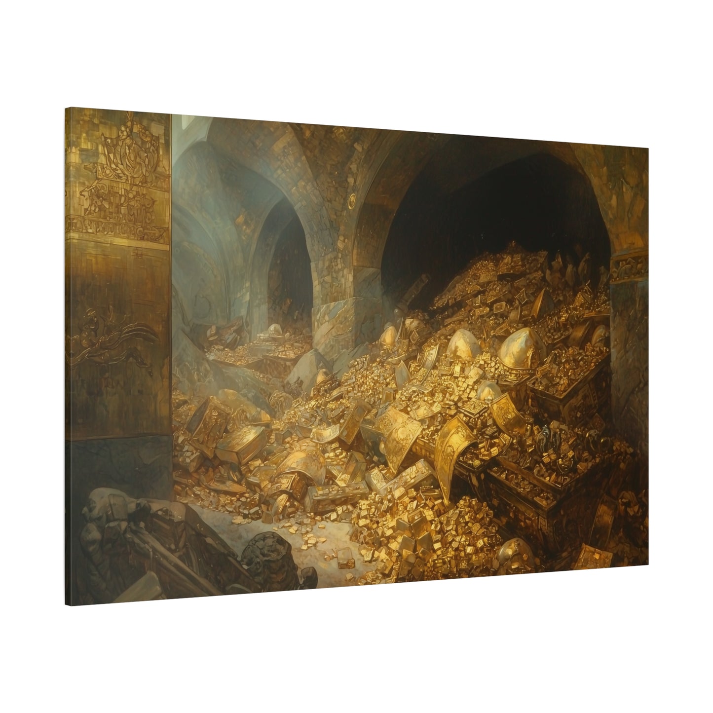 Silent Wealth Canvas Print