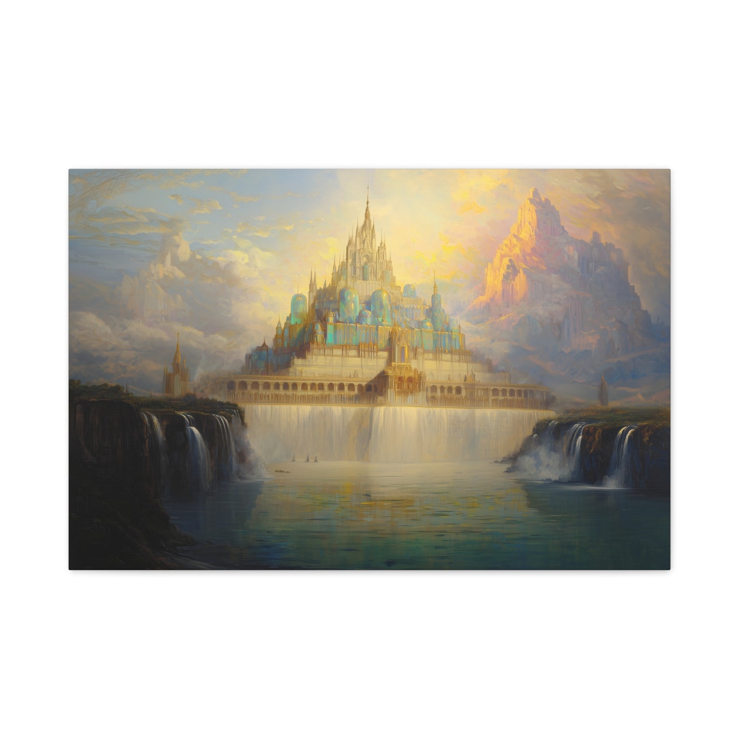 Valinor's Ascent Canvas Print