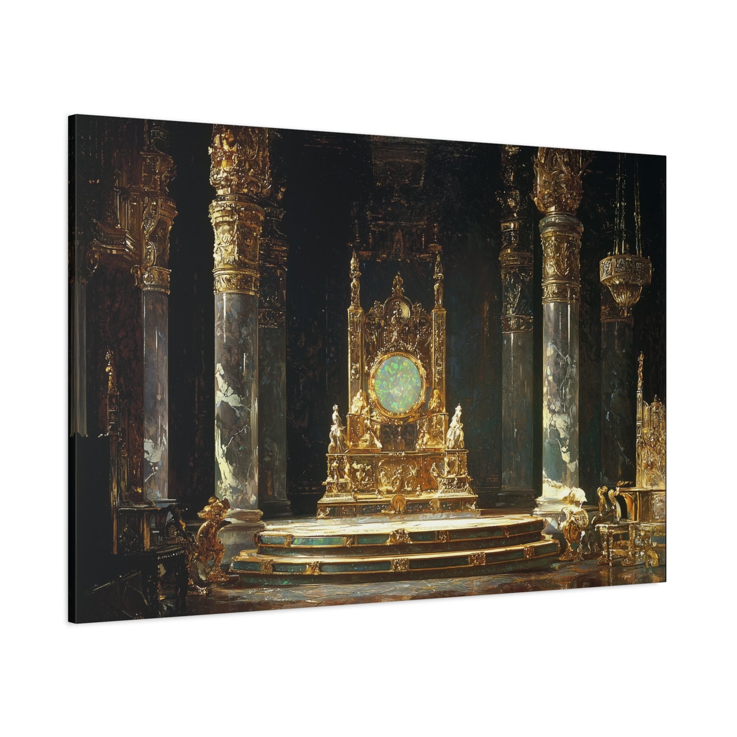 Throne of Valinor Canvas Print