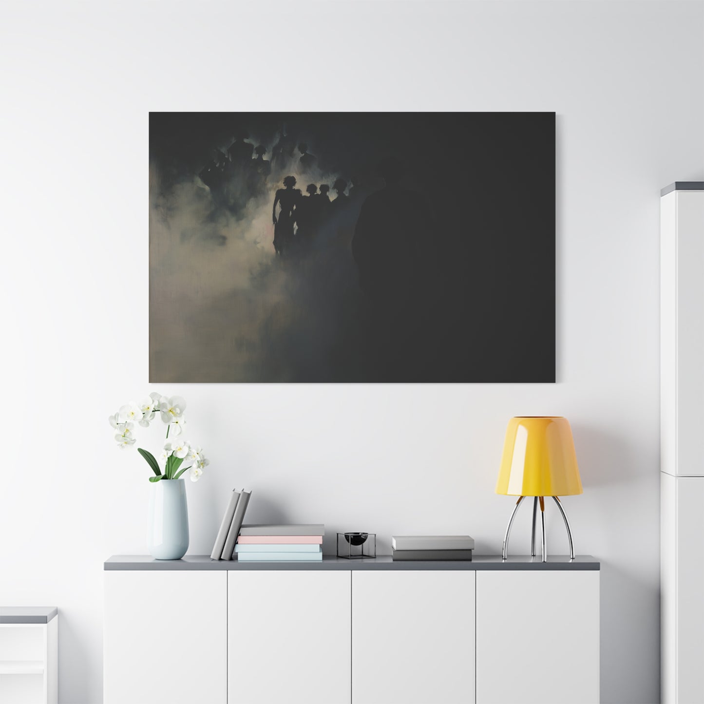 Shadows of Dreamers Canvas Print