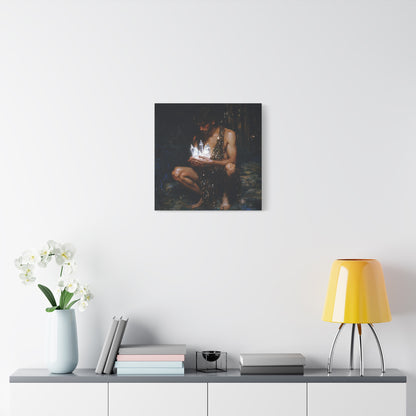 Silent Glow Canvas Print