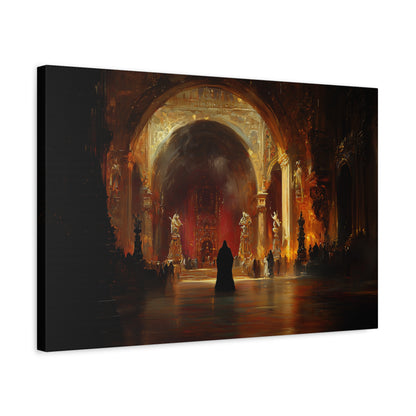 The Cathedral's Whisper Canvas Print