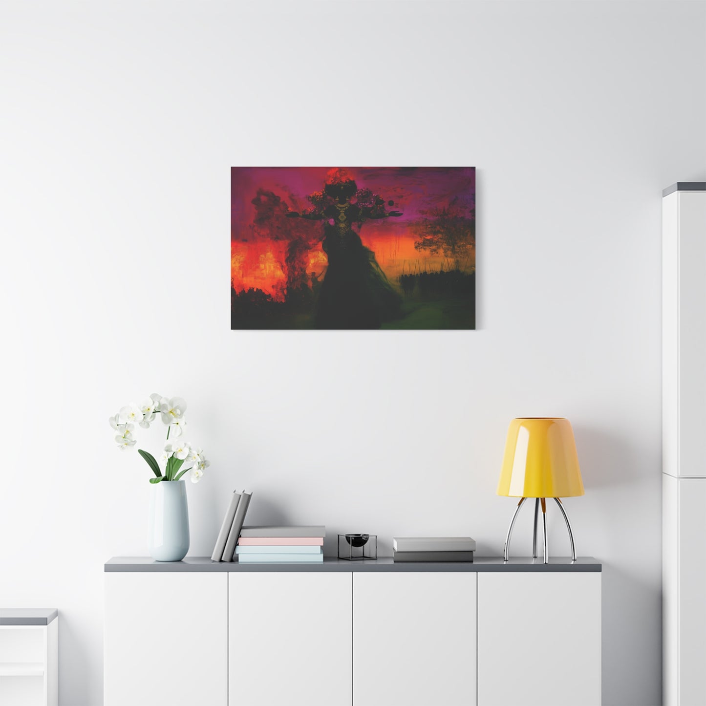 Shadows of Valor Canvas Print