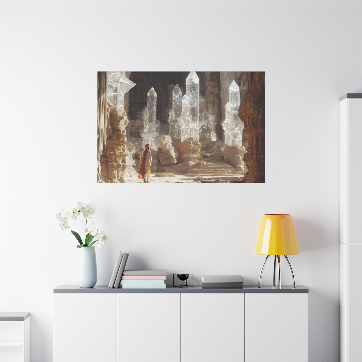 Paths of Light Canvas Print