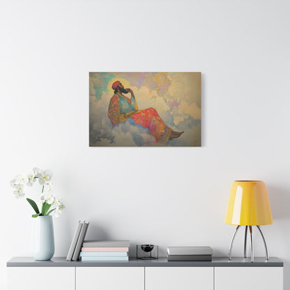 A Thought Ascends Canvas Print