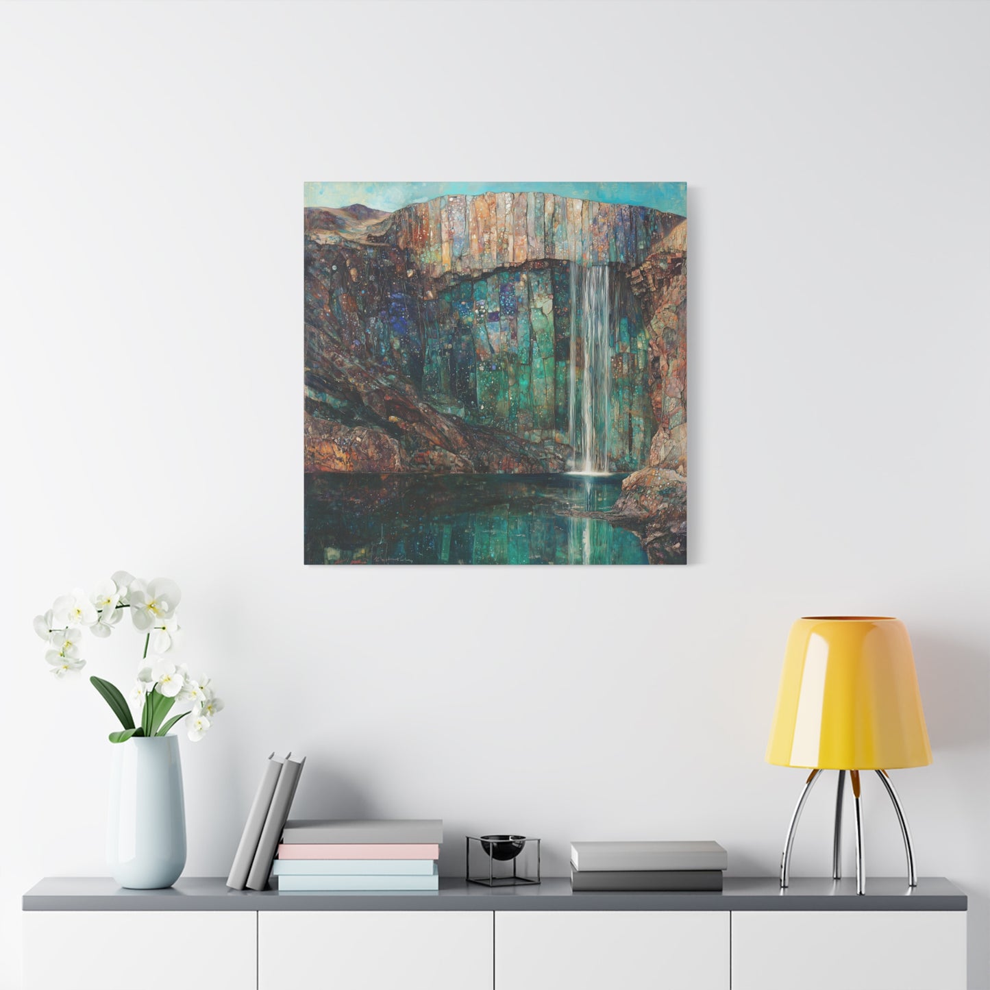 The Dreaming Cascade Canvas Print