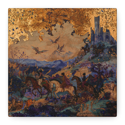 The Golden Realm Canvas Print