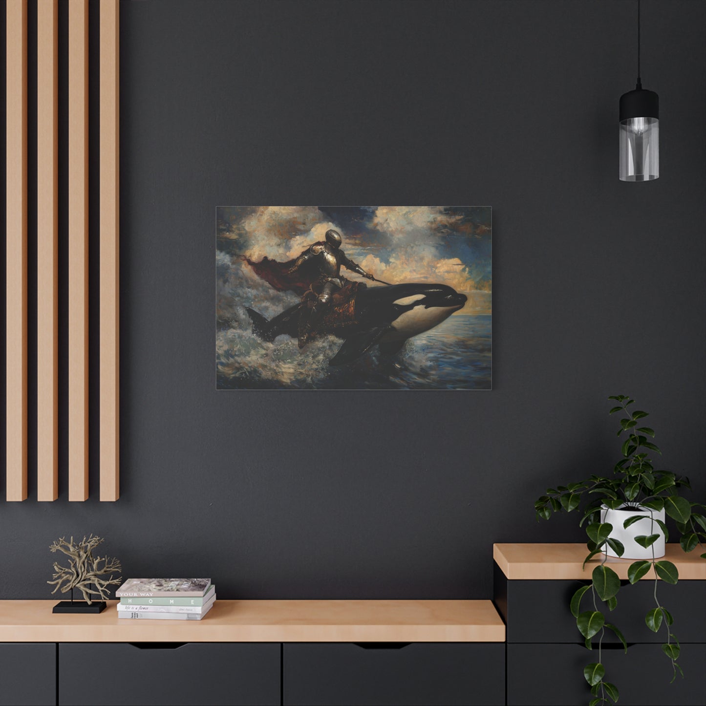 Ocean’s Valor Canvas Print