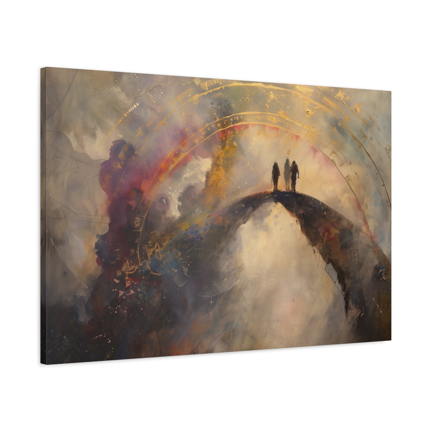 Two Beyond Veil Canvas Print