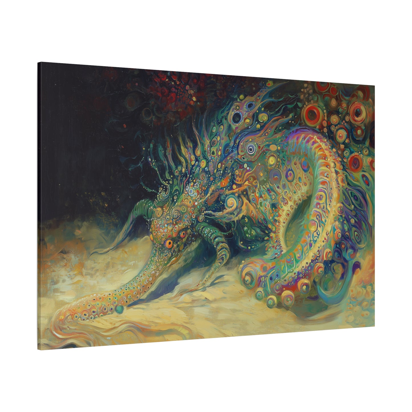 Serpent of Dreams Canvas Print