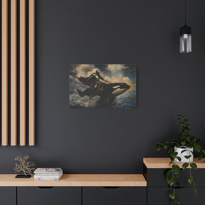 Ocean’s Valor Canvas Print