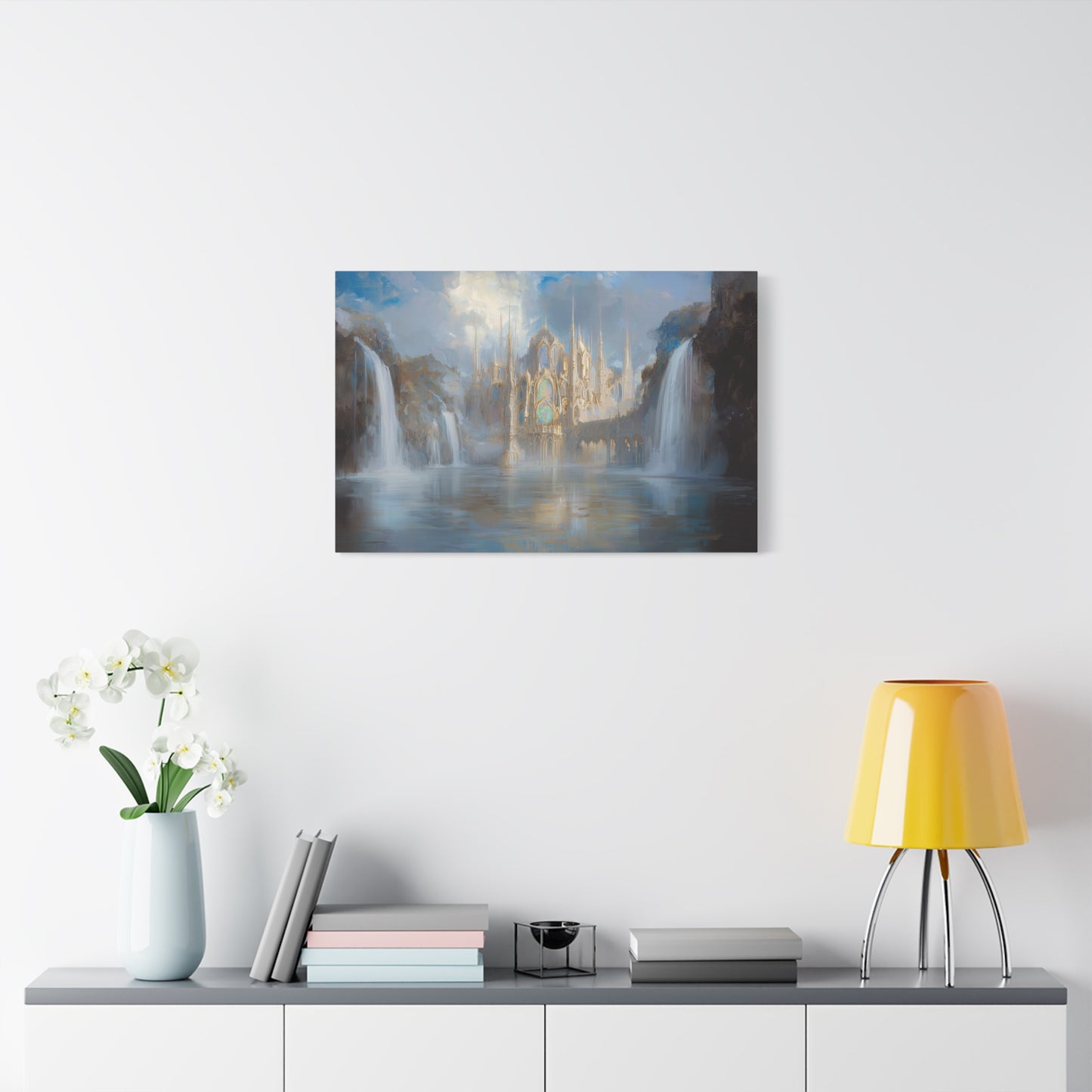 Silent Towers Canvas Print