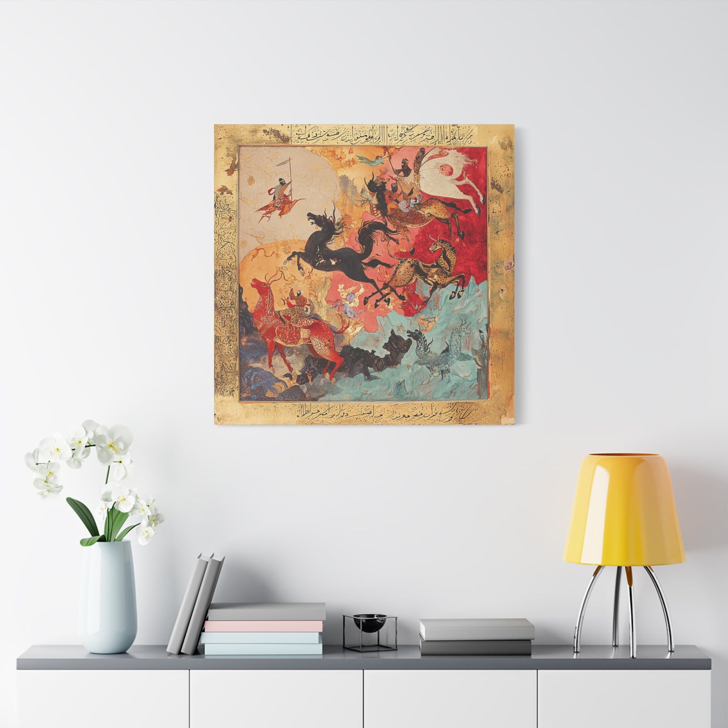 Steeds of Eldamar Canvas Print