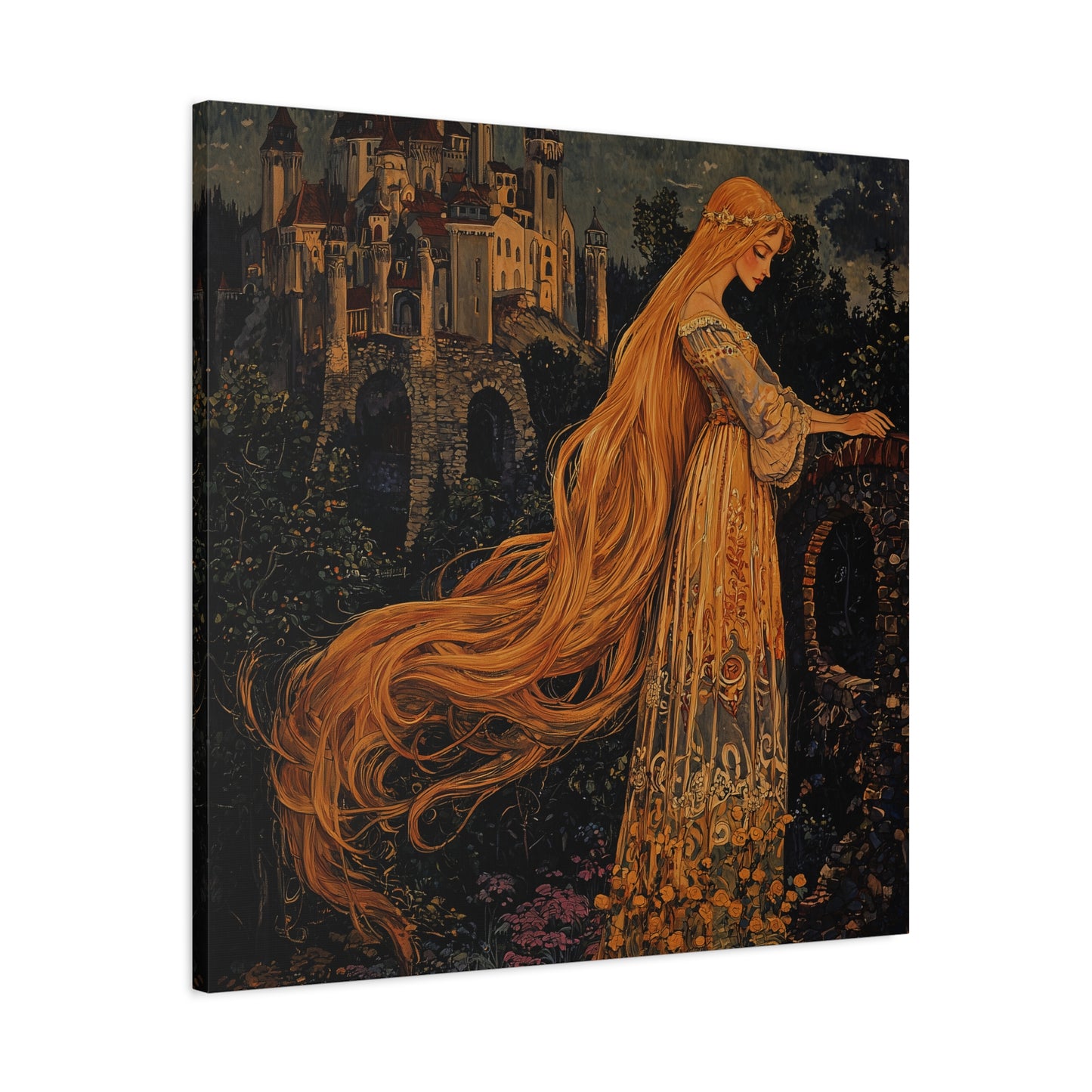 Silken Solitude Canvas Print