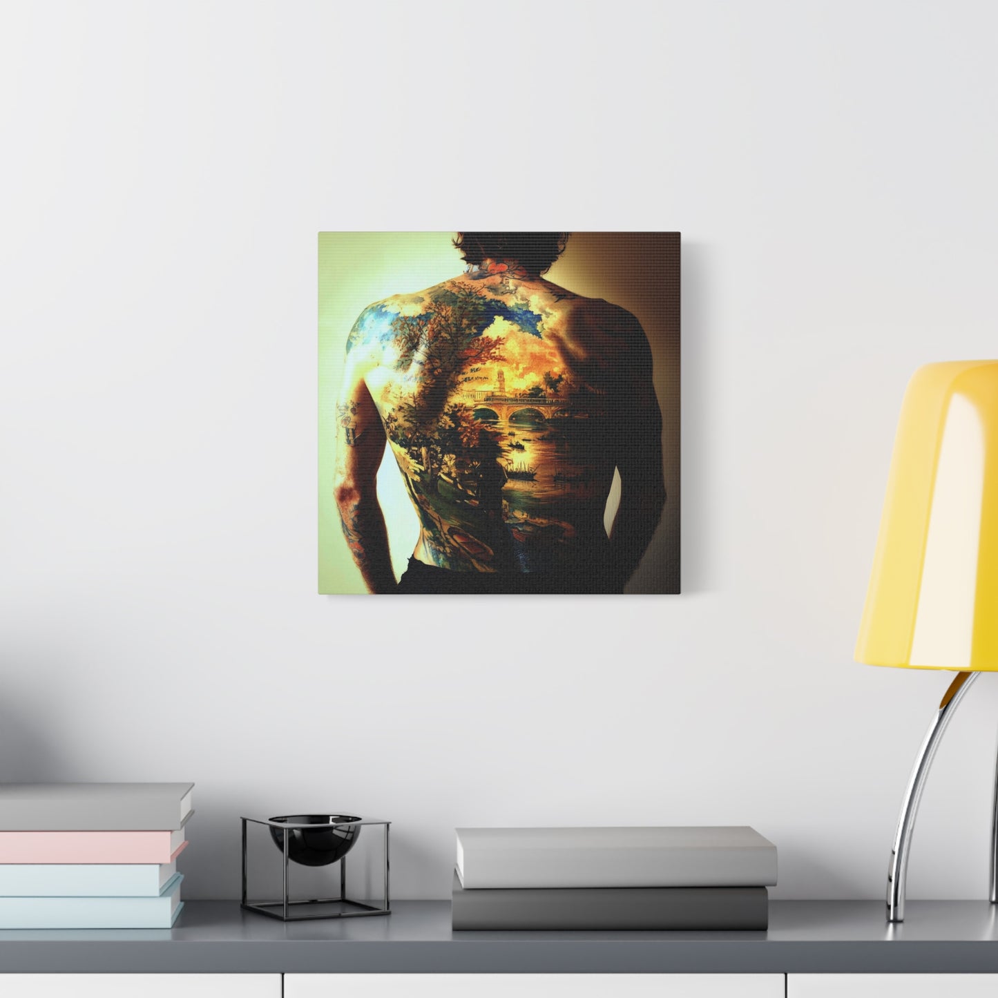 Shadows and Light Canvas Print