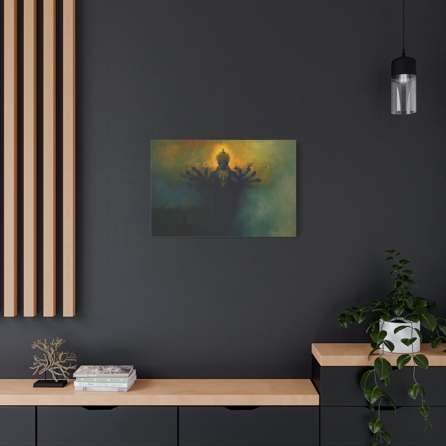 The Silent Watcher Canvas Print