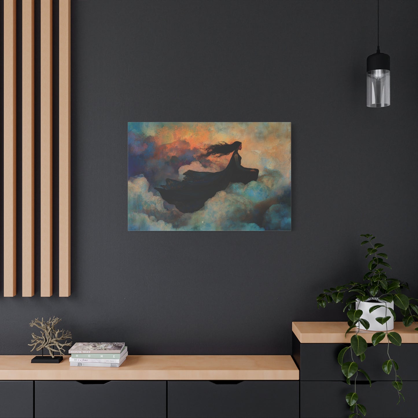 Sky and Silence Canvas Print