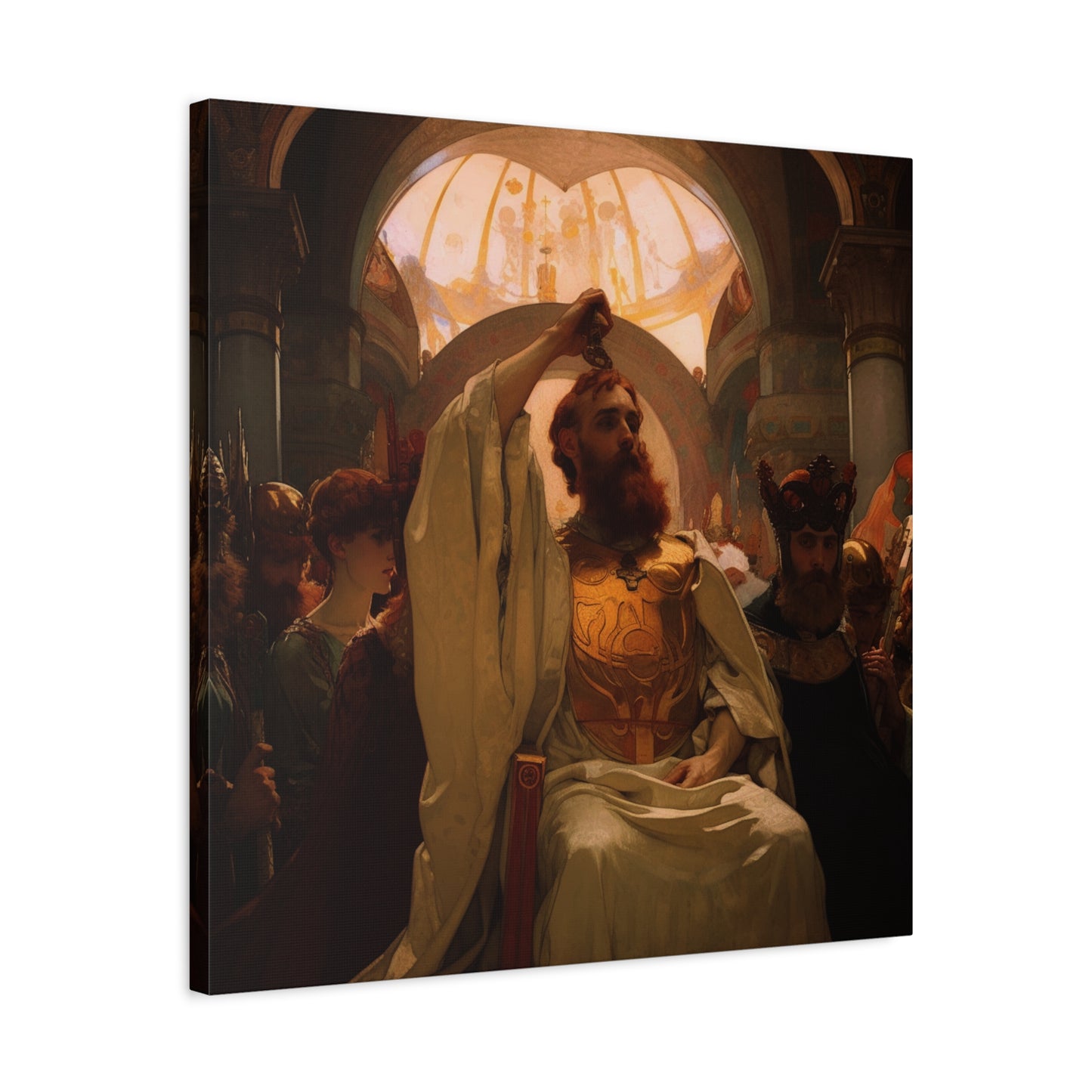 Shrouded Majesty Canvas Print