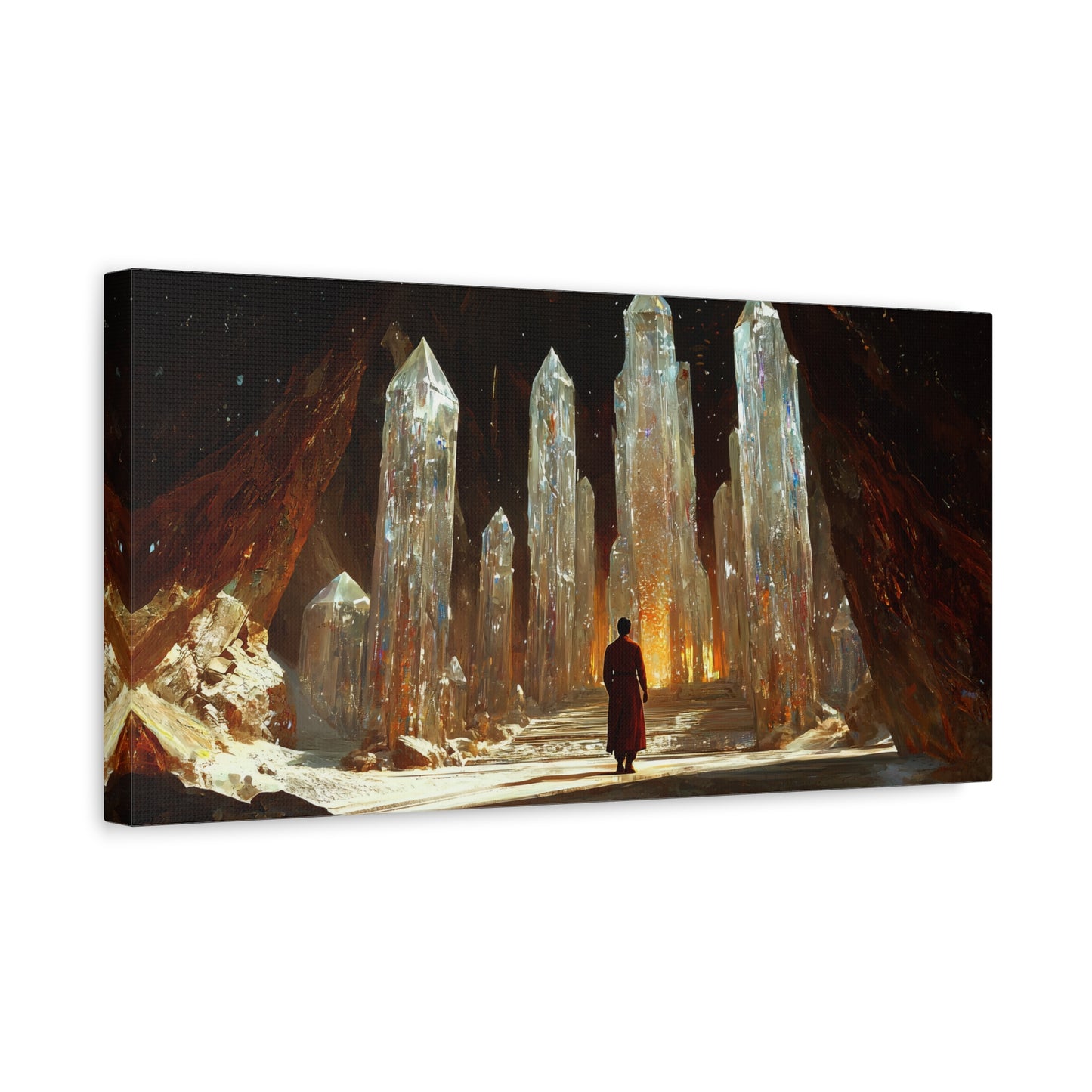 Shards of Starlight Canvas Print