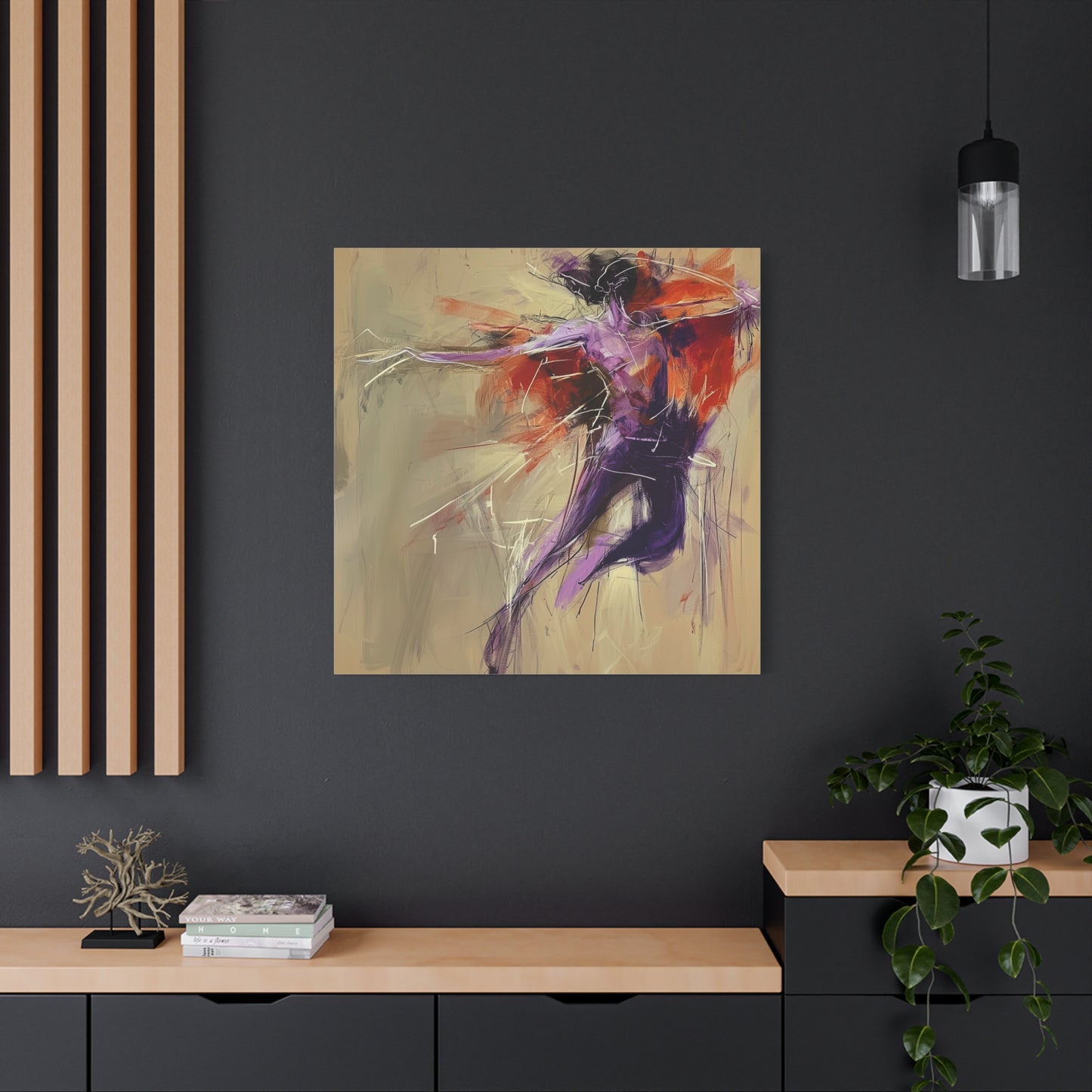 The Dancer's Dream Canvas Print