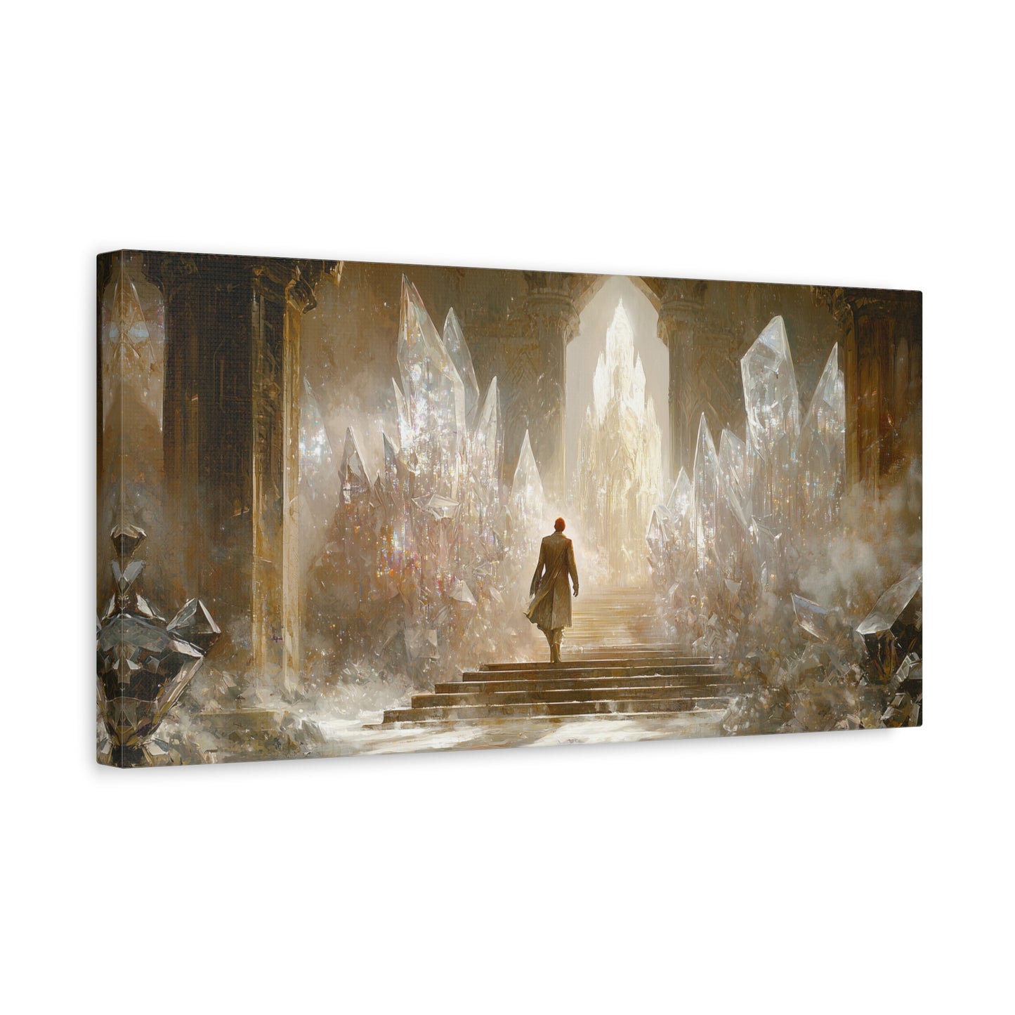 Light's Ascent Canvas Print