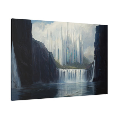 Silent Fortress Canvas Print