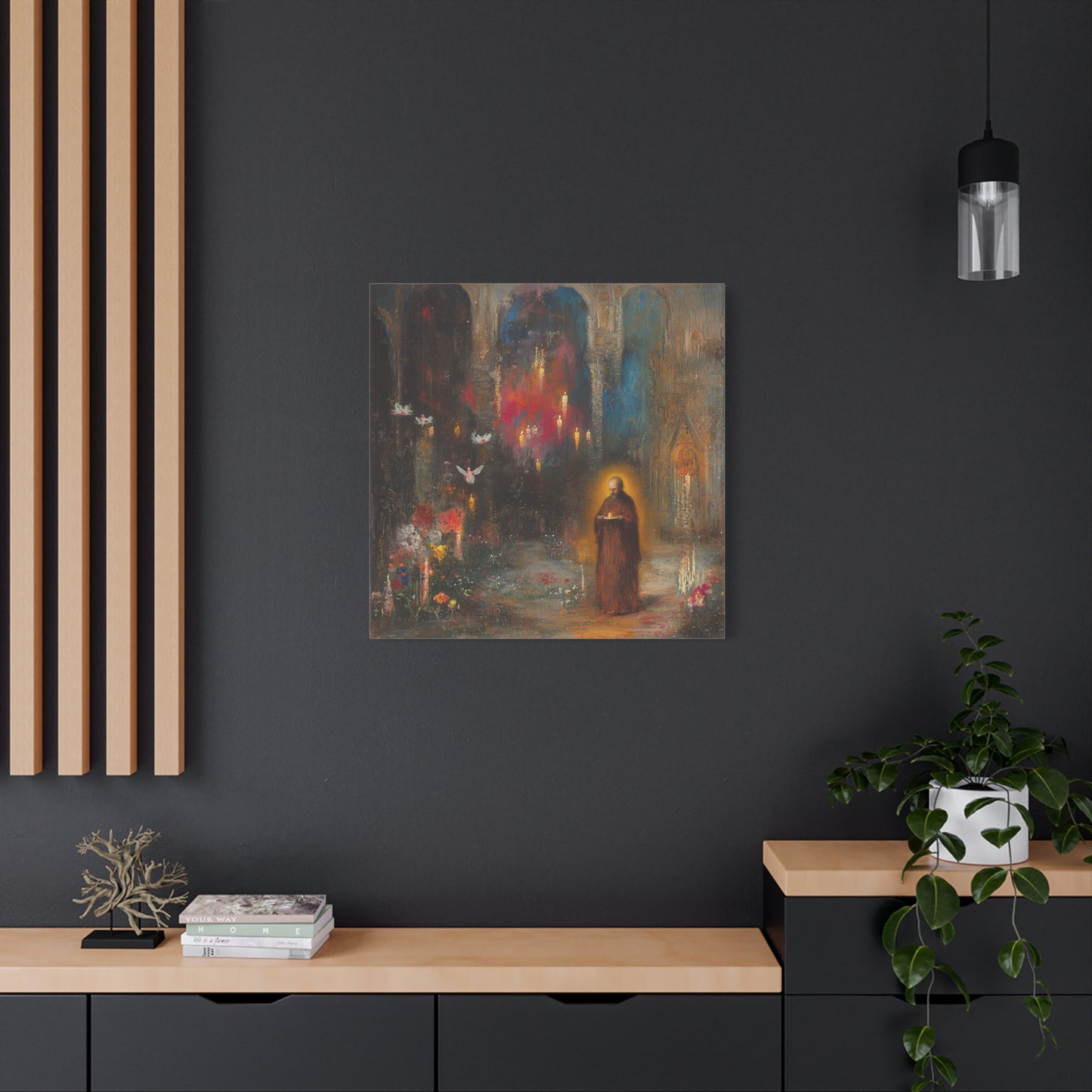 Candles of the Dreaming Canvas Print