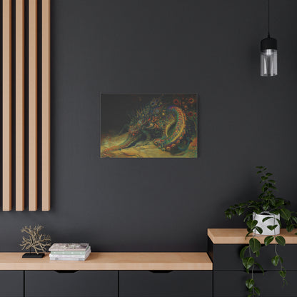 Serpent of the Lore Canvas Print