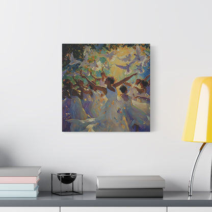 The Dance of Dreams Canvas Print