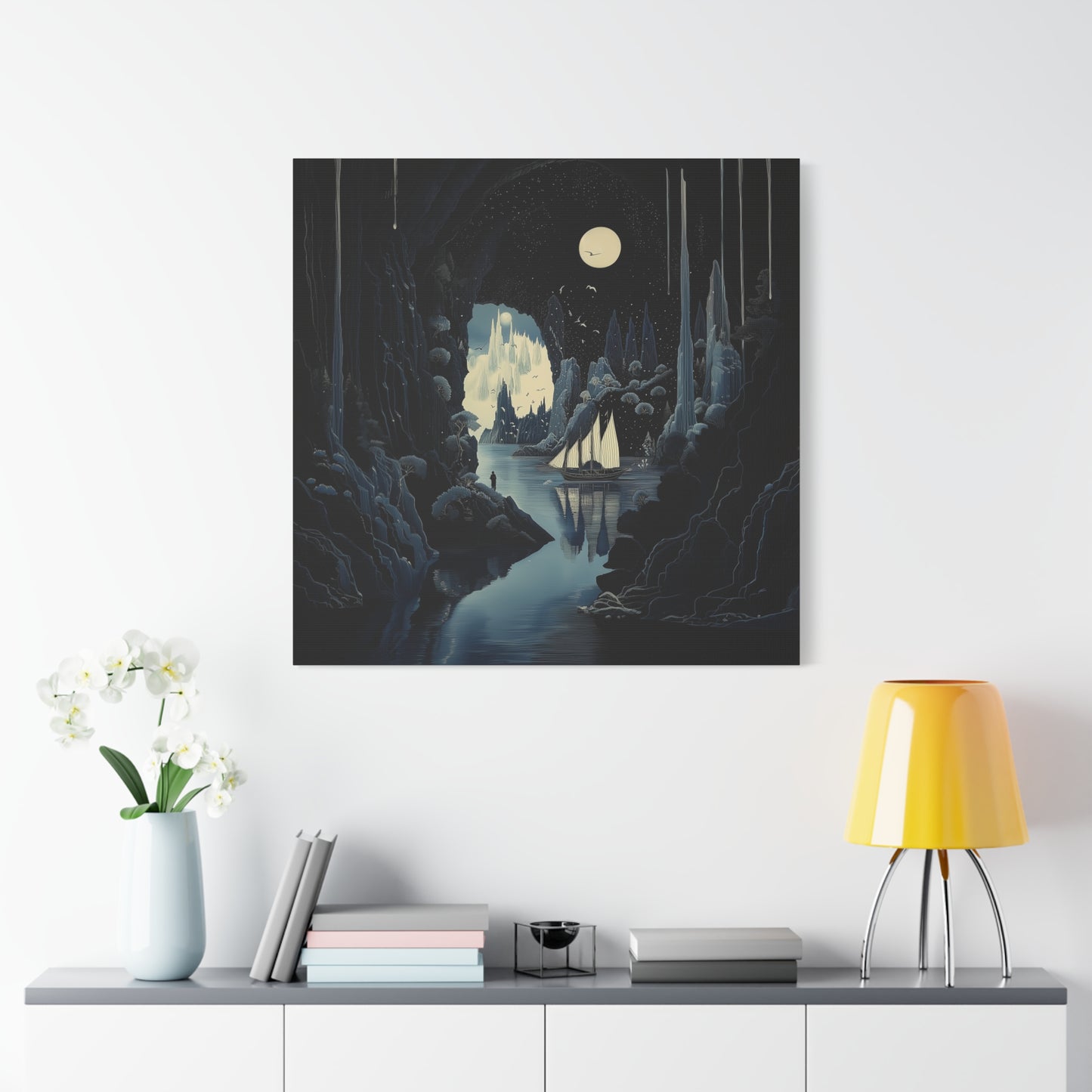 Silent Journey Canvas Print