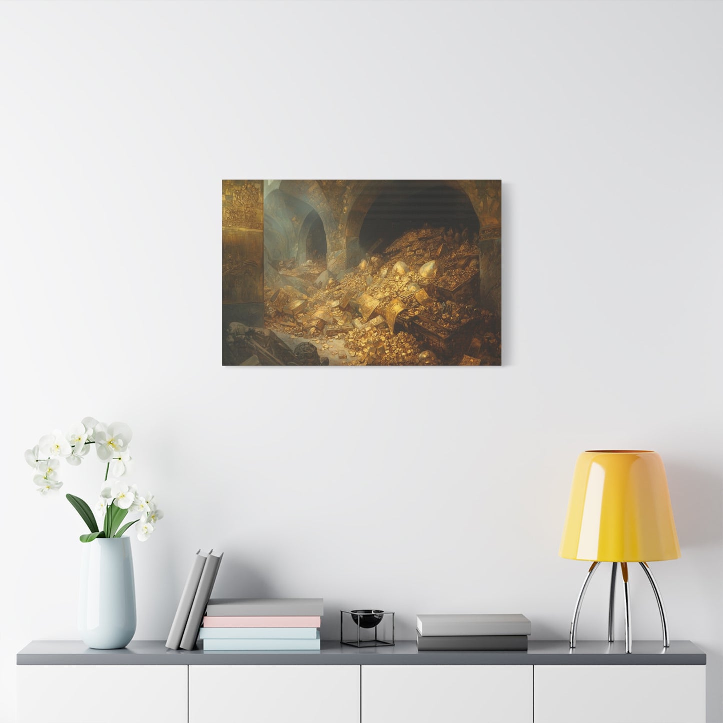 Silent Wealth Canvas Print